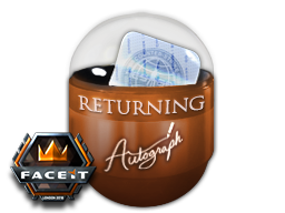 London 2018 Returning Challengers Autograph Capsule image