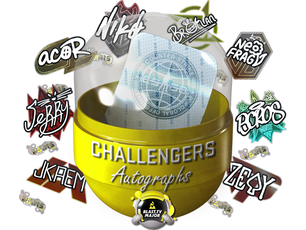 Paris 2023 Challengers Autograph Capsule image