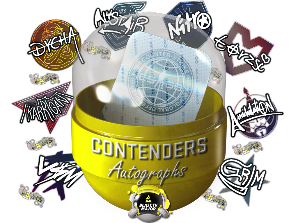 Paris 2023 Contenders Autograph Capsule image