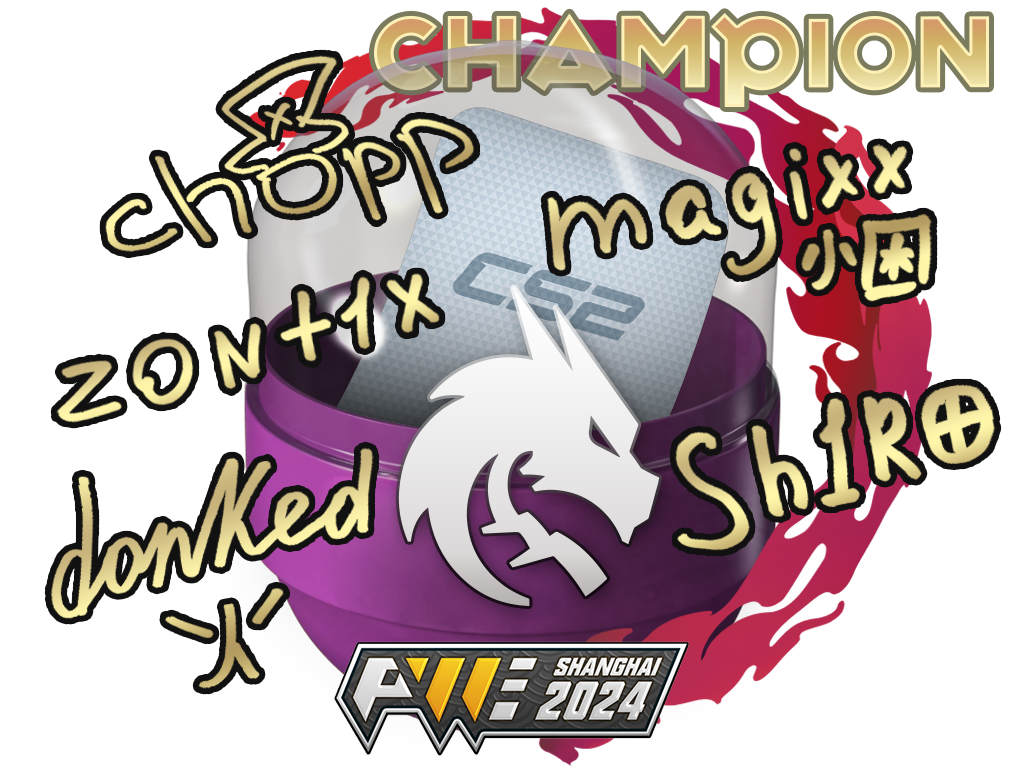 Shanghai 2024 Champions Autograph Capsule image