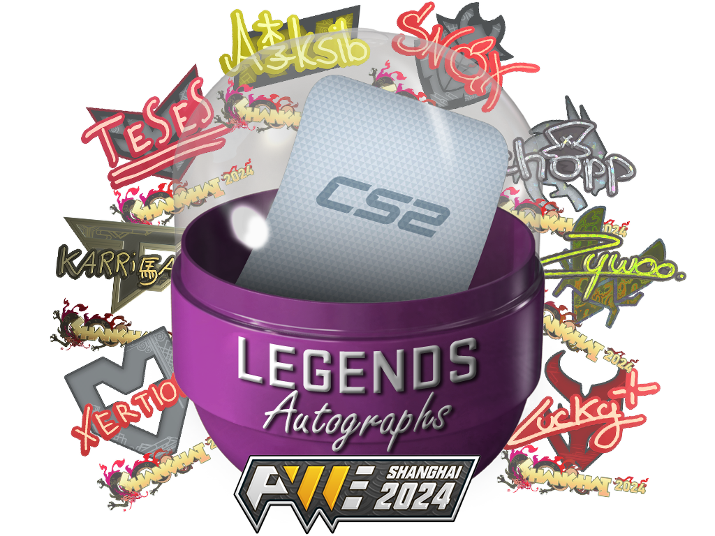 Shanghai 2024 Legends Autograph Capsule image