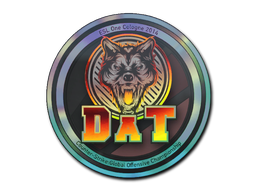 Sticker | dAT team (Holo) | Cologne 2014 image