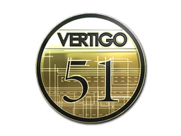 Sticker | Vertigo (Gold) image