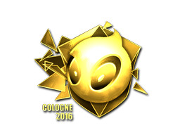 Sticker | Team Dignitas (Gold) | Cologne 2016 image