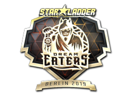 Sticker | DreamEaters (Gold) | Berlin 2019 image