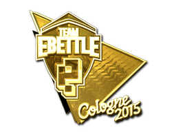 Sticker | Team eBettle (Gold) | Cologne 2015 image