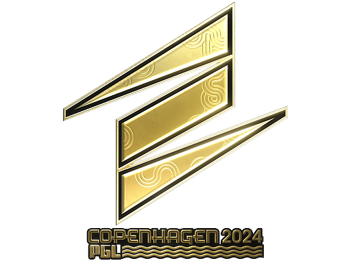 Sticker | ECSTATIC (Gold) | Copenhagen 2024 image