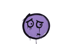 Sealed Graffiti | Worry (Violent Violet) image