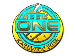 Sticker | ESL One (Gold) | Katowice 2015 image