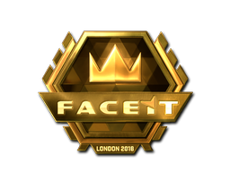 Sticker | FACEIT (Gold) | London 2018 image