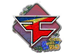 Sticker | FaZe Clan (Glitter) | Rio 2022 image