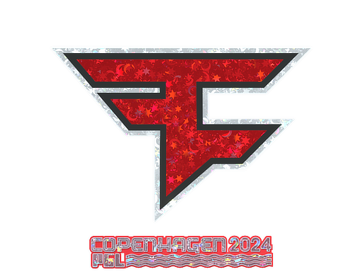 Sticker | FaZe Clan (Glitter) | Copenhagen 2024 image