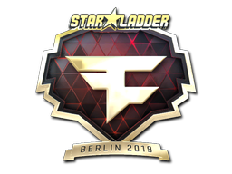 Sticker | FaZe Clan (Gold) | Berlin 2019 image