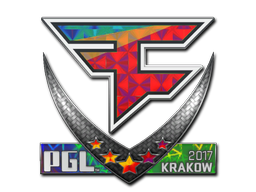 Sticker | FaZe Clan (Holo) | Krakow 2017 image
