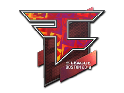 Sticker | FaZe Clan (Holo) | Boston 2018 image