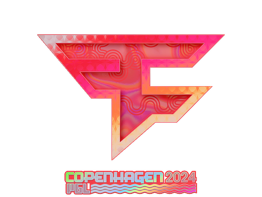 Sticker | FaZe Clan (Holo) | Copenhagen 2024 image
