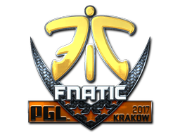 Sticker | Fnatic (Foil) | Krakow 2017 image