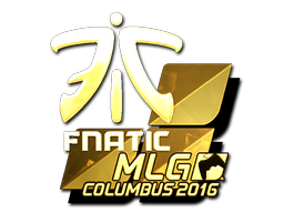 Sticker | Fnatic (Gold) | MLG Columbus 2016 image
