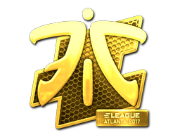 Sticker | Fnatic (Gold) | Atlanta 2017 image