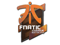 Sticker | Fnatic (Holo) | Boston 2018 image