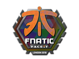 Sticker | Fnatic (Holo) | London 2018 image