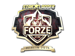 Sticker | forZe eSports (Gold) | Berlin 2019 image