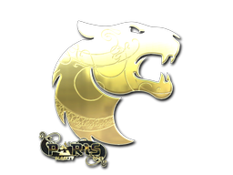 Sticker | FURIA (Gold) | Paris 2023 image
