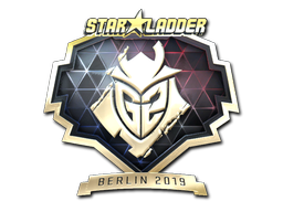 Sticker | G2 Esports (Gold) | Berlin 2019 image