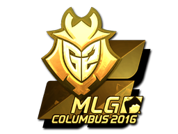 Sticker | G2 Esports (Gold) | MLG Columbus 2016 image