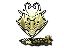 Sticker | G2 Esports (Gold) | Antwerp 2022 image