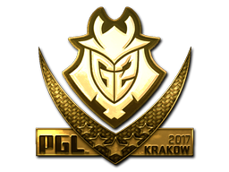 Sticker | G2 Esports (Gold) | Krakow 2017 image