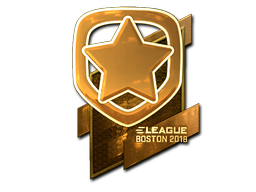 Sticker | Gambit Esports (Gold) | Boston 2018 image