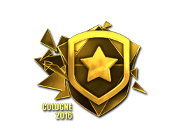 Sticker | Gambit Gaming (Gold) | Cologne 2016 image