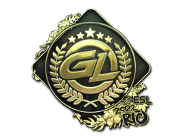 Sticker | GamerLegion (Gold) | Rio 2022 image