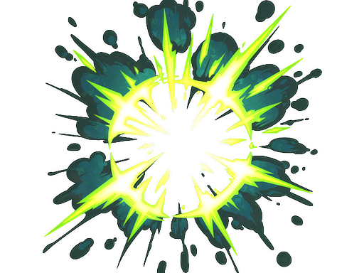 Sticker | Boom Epicenter (Glitter) image