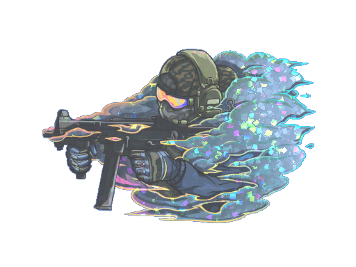 Pushing Smokes (Glitter) image