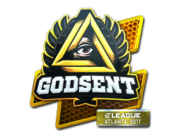 Sticker | GODSENT (Foil) | Atlanta 2017 image