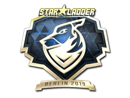 Sticker | Grayhound Gaming (Gold) | Berlin 2019 image