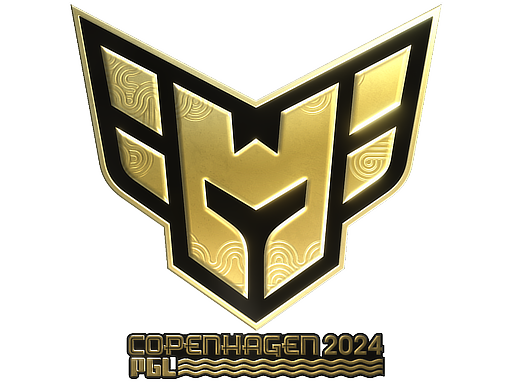 Sticker | Heroic (Gold) | Copenhagen 2024 image
