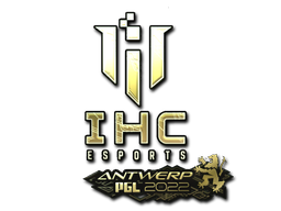 Sticker | IHC Esports (Gold) | Antwerp 2022 image