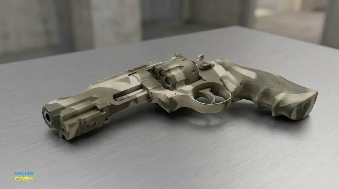 R8 Revolver | Bone Mask — Product view