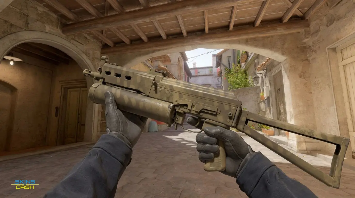 PP-Bizon | Sand Dashed — In-game inspect