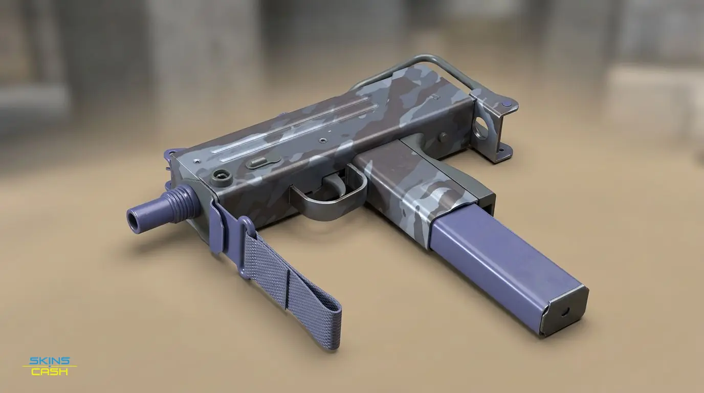 MAC-10 | Storm Camo — Product view