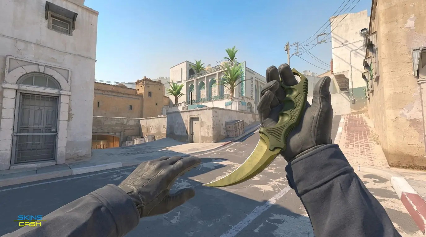 ★ Karambit | Safari Mesh — In-game inspect