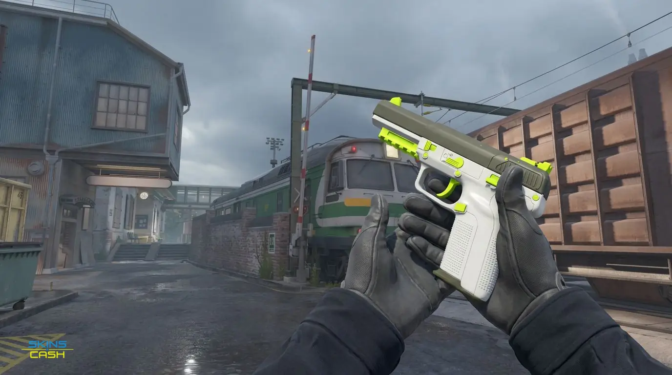 Five-SeveN | Hot Shot — In-game inspect
