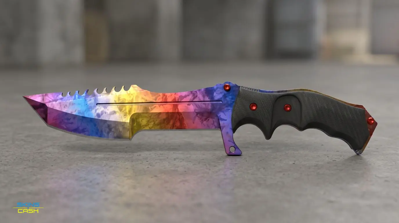 ★ Huntsman Knife | Marble Fade — Product view