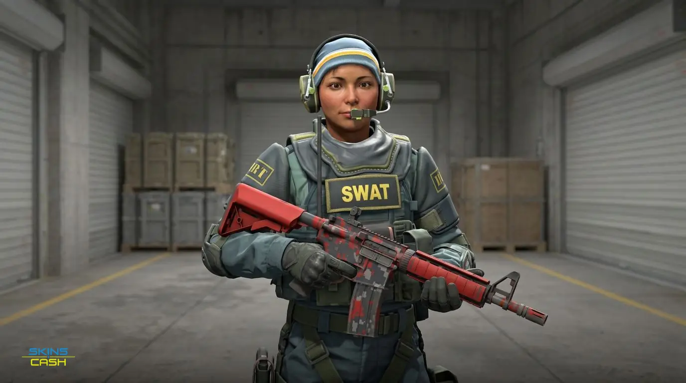 M4A4 | Red DDPAT — In the field