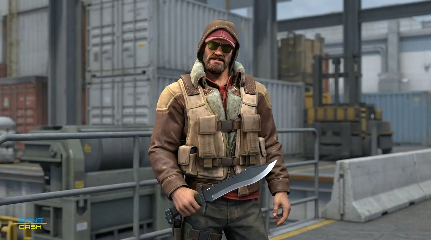 ★ Bowie Knife | Blue Steel — In the field