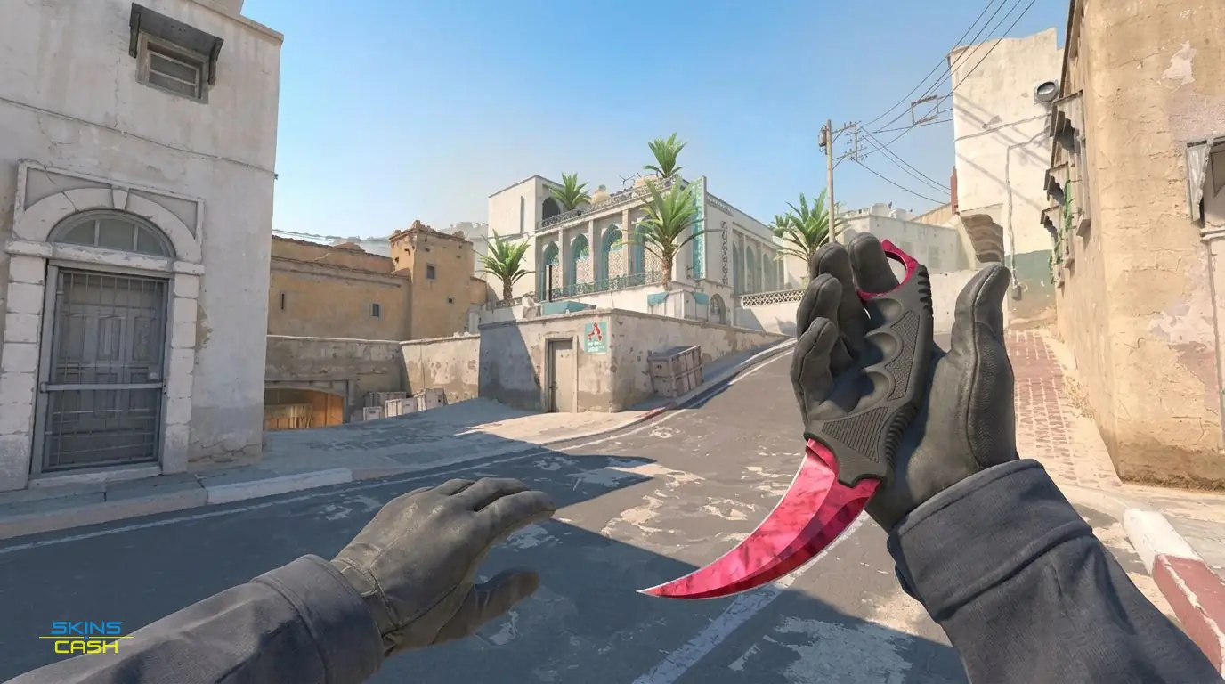 ★ Karambit | Doppler Ruby — In-game inspect