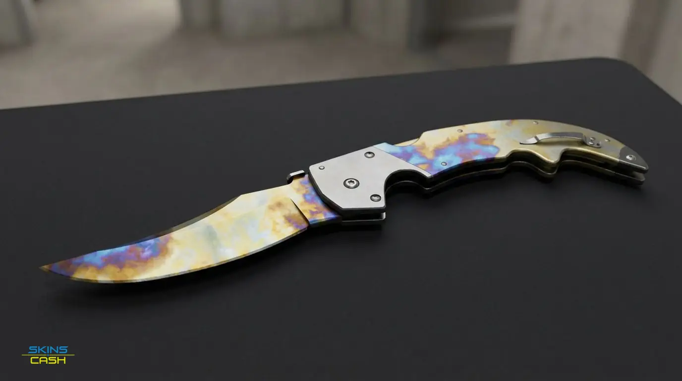 ★ Falchion Knife | Case Hardened — Product view